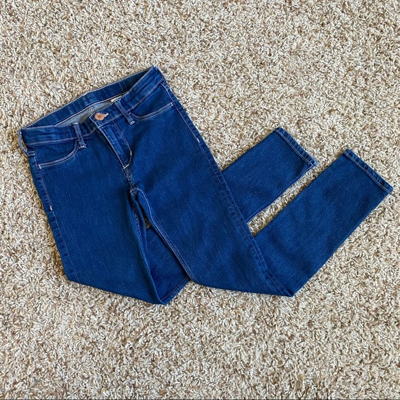 H&M Blue Jeans for Girls Denim &Denim Skinny Fit - Picture 2 of 9